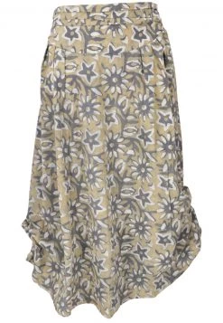 Guru Shop A-Linien-Rock - Blaugrau - Damen