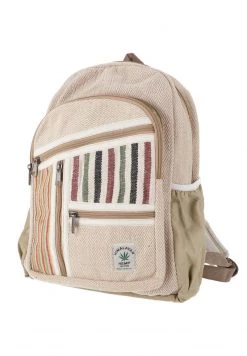 Guru Shop - Unisex ETHNO HANF - Tagesrucksack - Beige