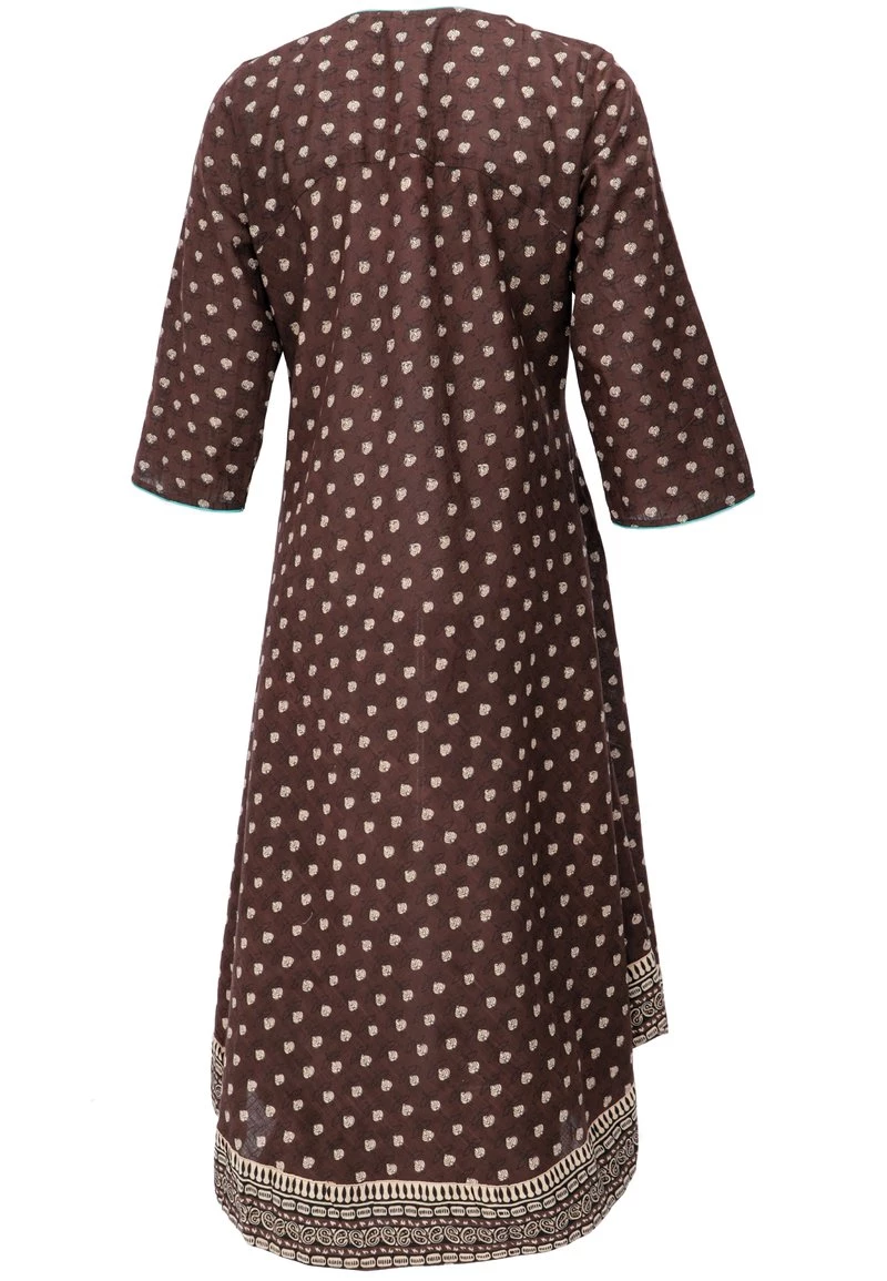 Guru Shop Maxikleid - Moccabraun - Damen 4 Guru Shop Maxikleid - Moccabraun - Damen – Bild 2