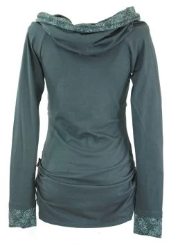 Guru Shop Langarmshirt - Taubenblau - Damen -Fenty Beauty || Guru Shop Verkäufe 5091f0a8fdaa44ba97447cb63ebf1a32