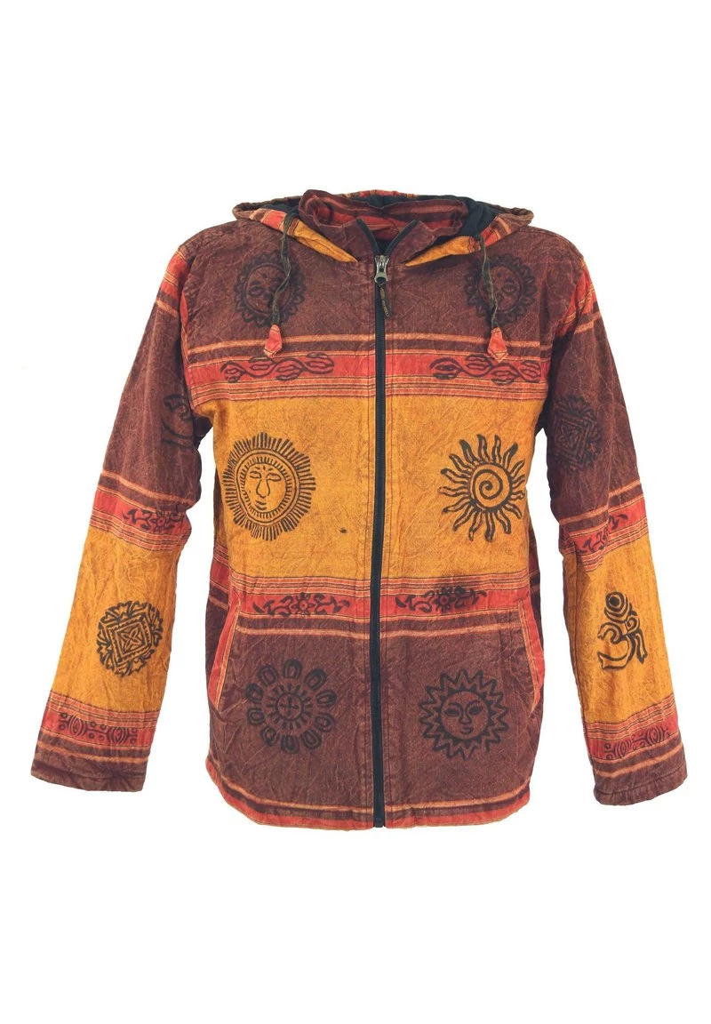 Guru Shop Leichte Jacke - Rostorange - Herren 3 Guru Shop Leichte Jacke - Rostorange - Herren