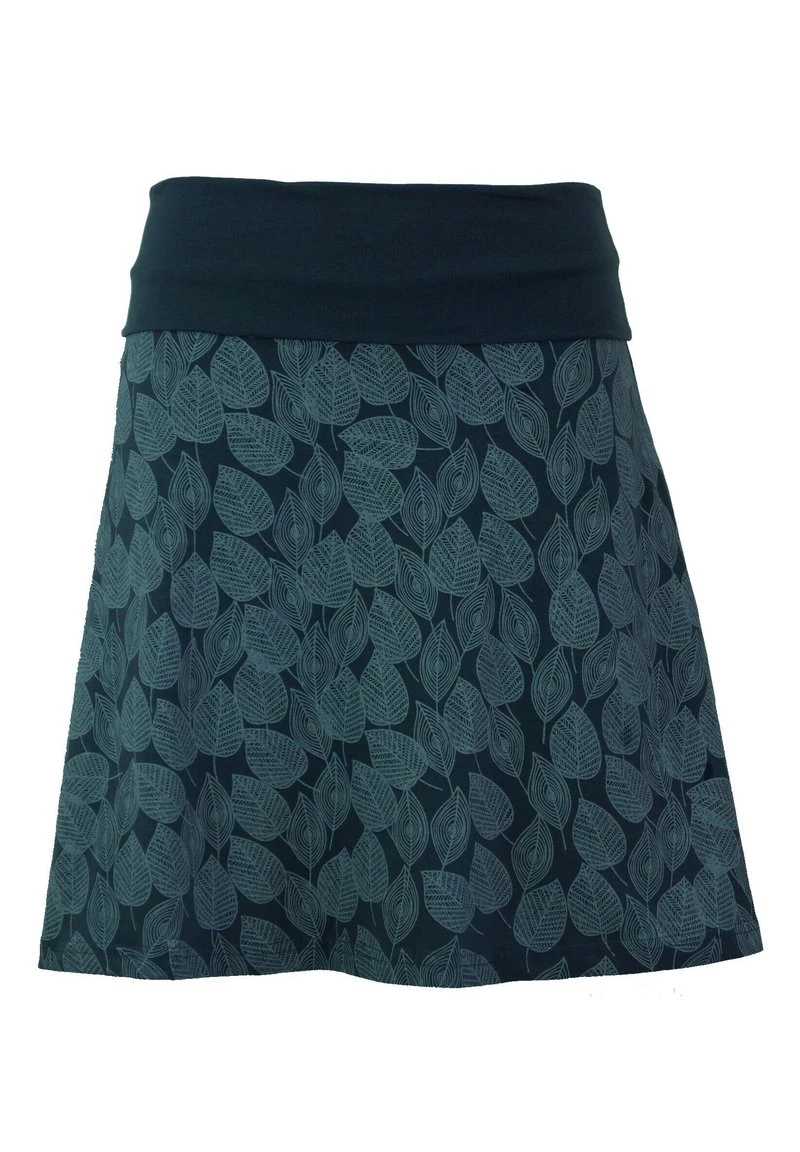 Guru Shop BOHO TELLERROCK HERBSTLAUB PRINT ORG - A-Linien-Rock - Orion Blue - Damen 3 Guru Shop BOHO TELLERROCK HERBSTLAUB PRINT ORG - A-Linien-Rock - Orion Blue - Damen