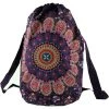 Guru Shop - Unisex MANDALA - Tagesrucksack - Violett
