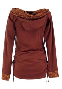 Guru Shop - Damen Langarmshirt - Dattelbraun/rostorange -Fenty Beauty || Guru Shop Verkäufe 8df8629d2c71475987a4073cdc8a70ab