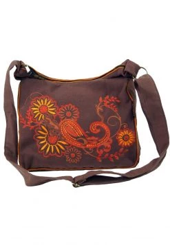 Guru Shop Umhängetasche - Cappuccino/orange - Unisex