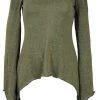 Guru Shop MIT KAPUZE - Strickpullover - Helles Khaki - Damen -Fenty Beauty || Guru Shop Verkäufe ac578fe049864148b9398bea393ba75d