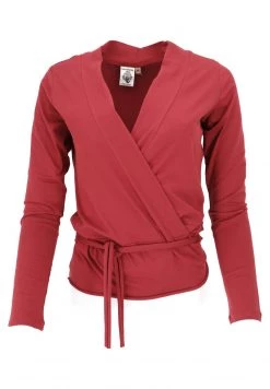 Guru Shop Langarmshirt - Red - Damen