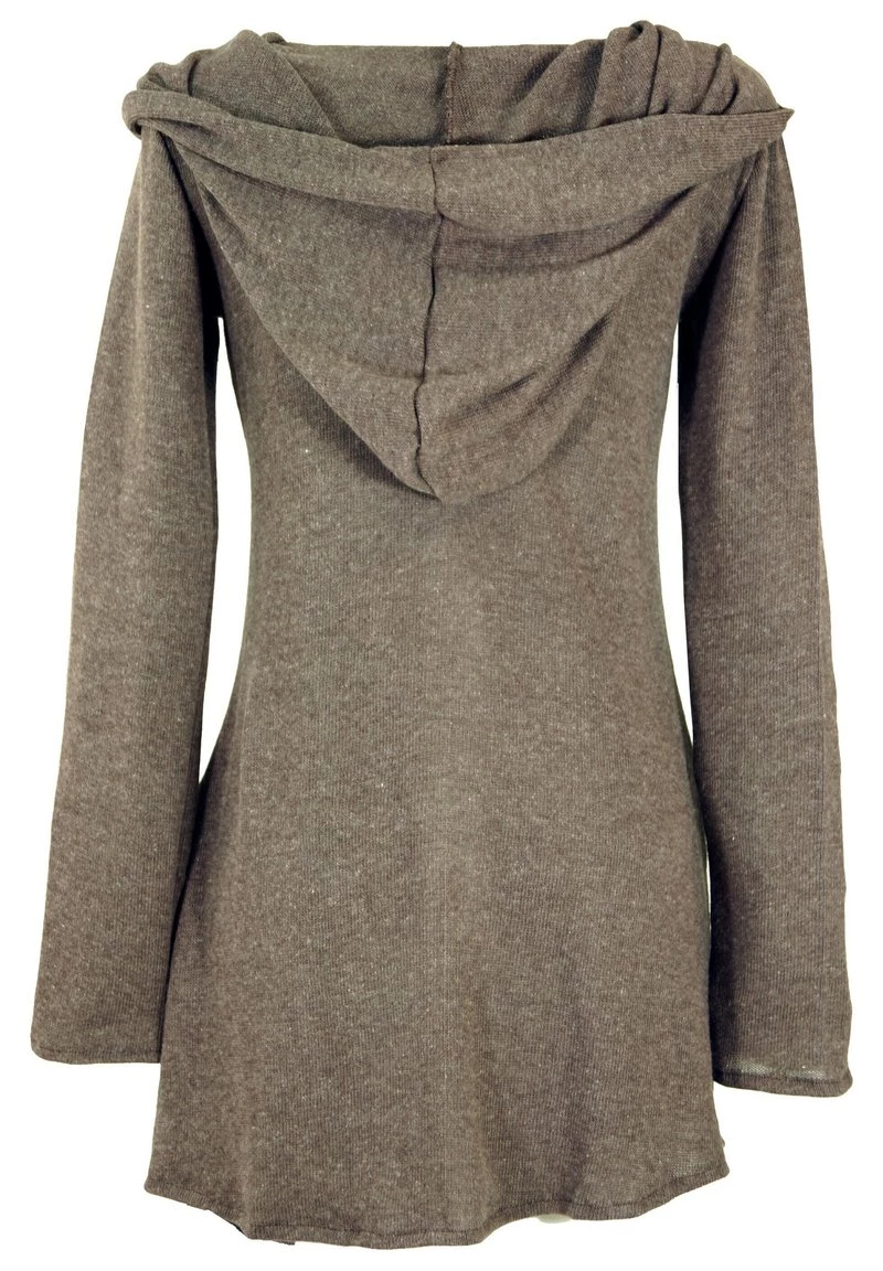 Guru Shop - Damen Strickkleid - Cappuccino 4 Guru Shop - Damen Strickkleid - Cappuccino – Bild 2