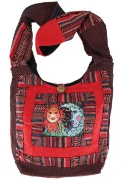Guru Shop - Unisex Handtasche - Rot