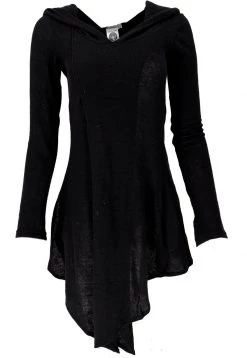 Guru Shop - Damen Strickkleid - Black