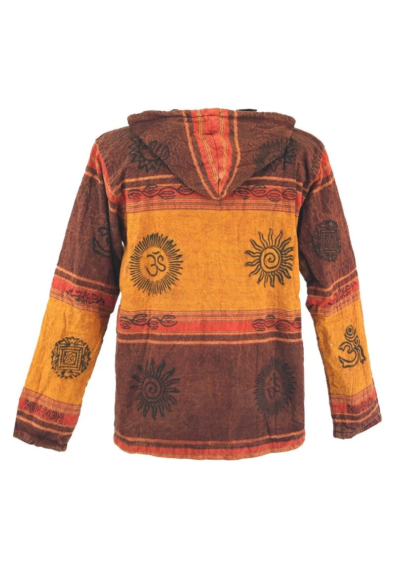 Guru Shop Leichte Jacke - Rostorange - Herren 4 Guru Shop Leichte Jacke - Rostorange - Herren – Bild 2