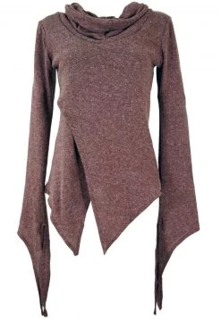 Guru Shop - Damen MIT SCHALKRAGEN - Strickpullover - Altrosa