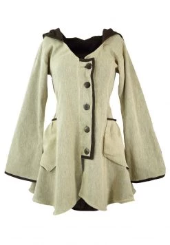 Guru Shop Kurzmantel - Beige - Damen